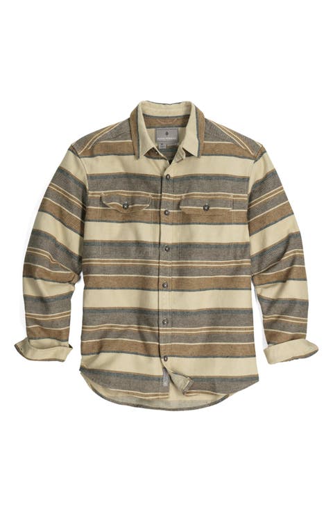 Clouds Rest Hemp Blend Button-Up Shirt