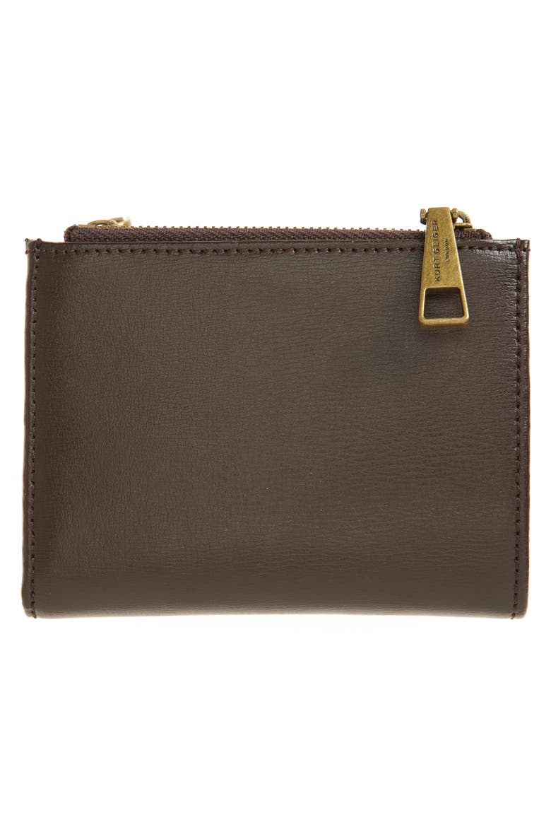 Chelsea Leather Bifold Wallet, Alternate, color, DARK BROWN