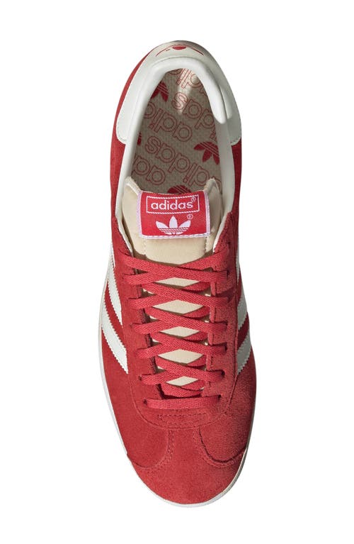 Adidas Originals Adidas Gazelle Indoor Sneaker In Red