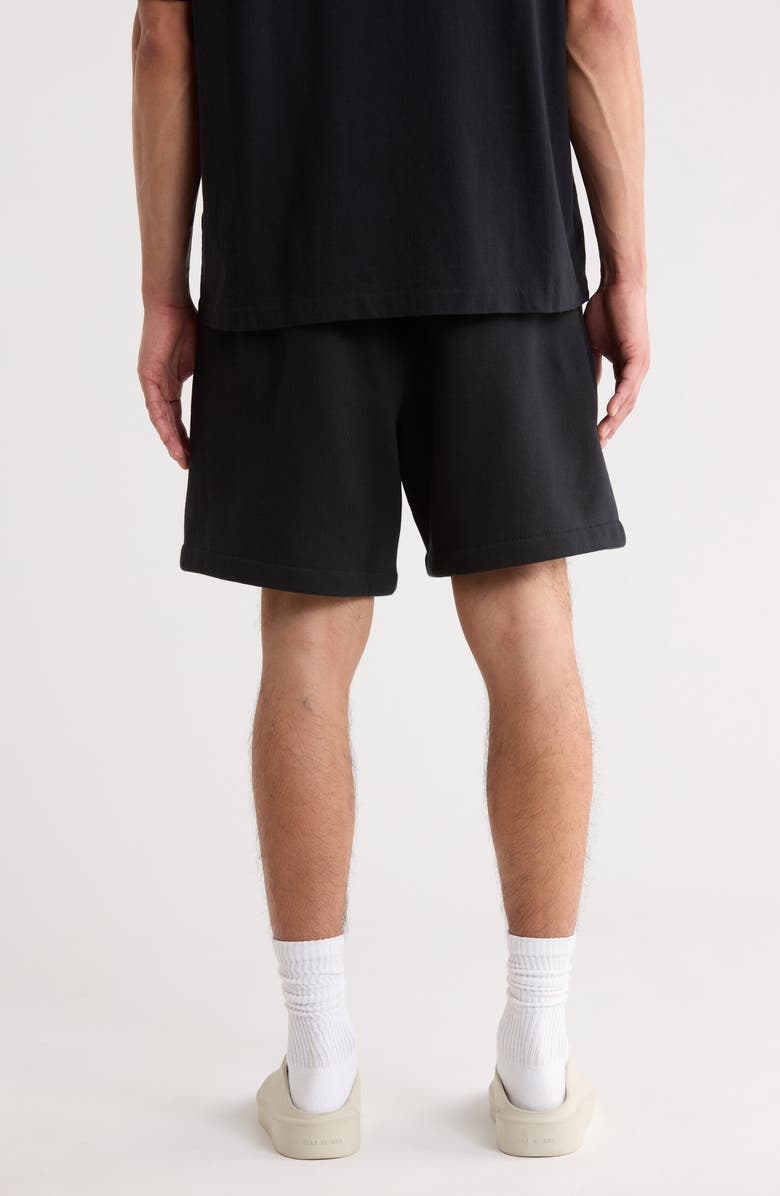 Fear of God Essentials Classic Fleece Sweat Shorts, Alternate, color, Vintage Black