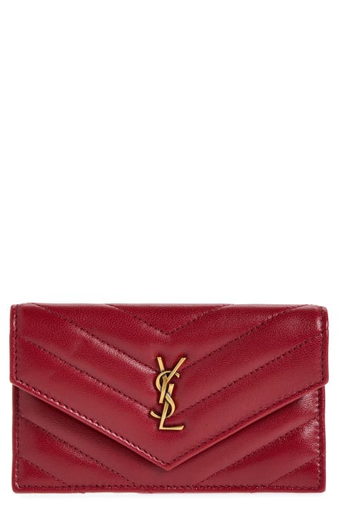 Cassandre Matelass Leather Card Case