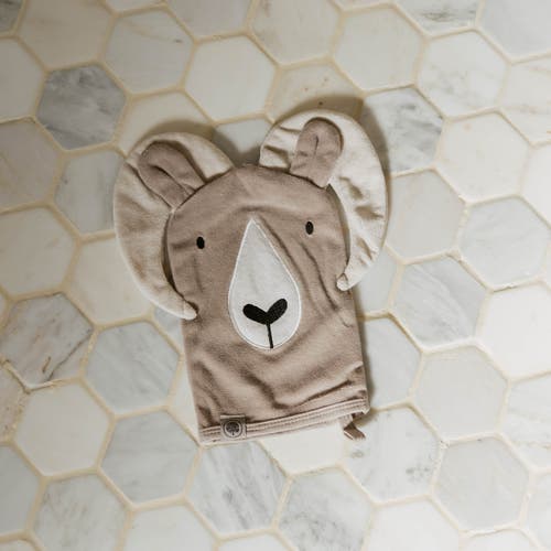 Parker Baby Co. Washcloth Critter Mitt In Llama