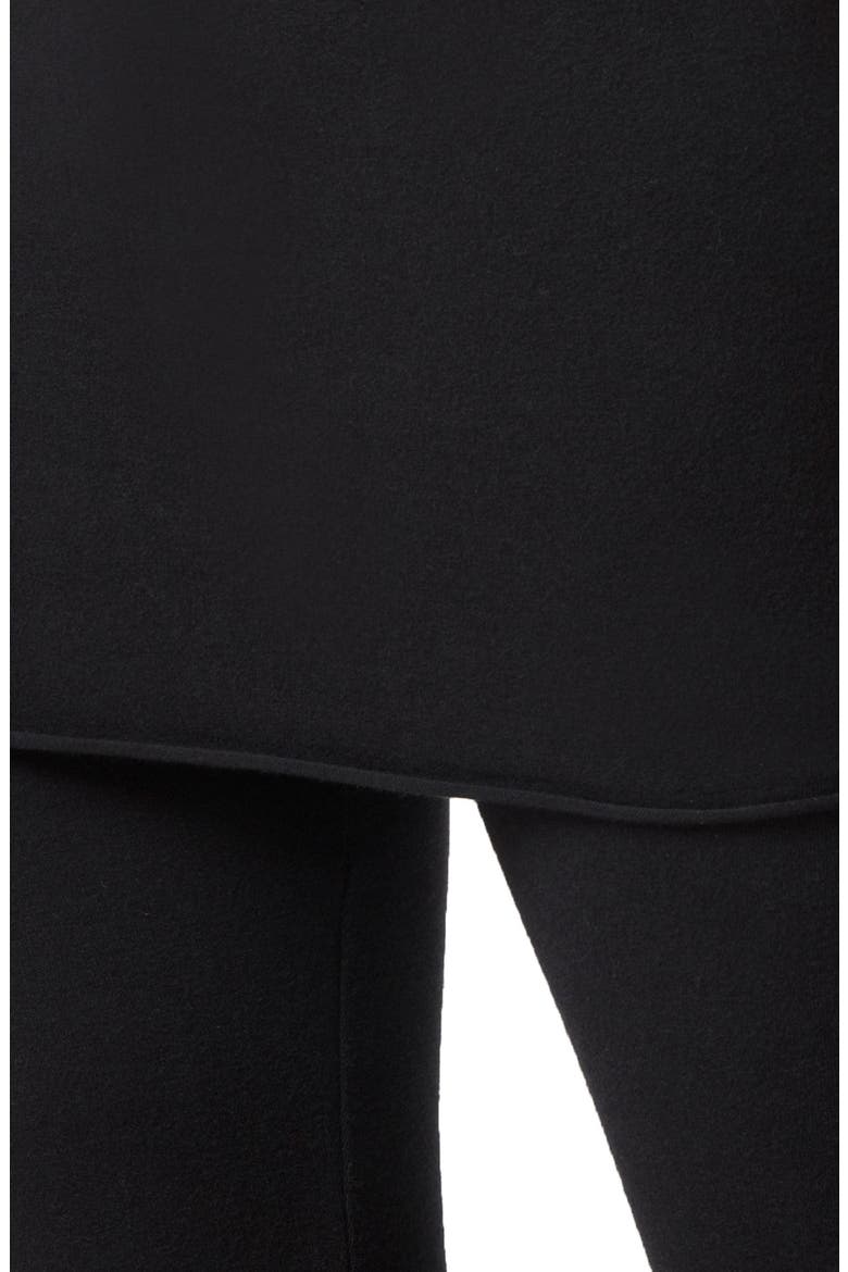 Raffi Skirted Leggings, Alternate, color, BLACK