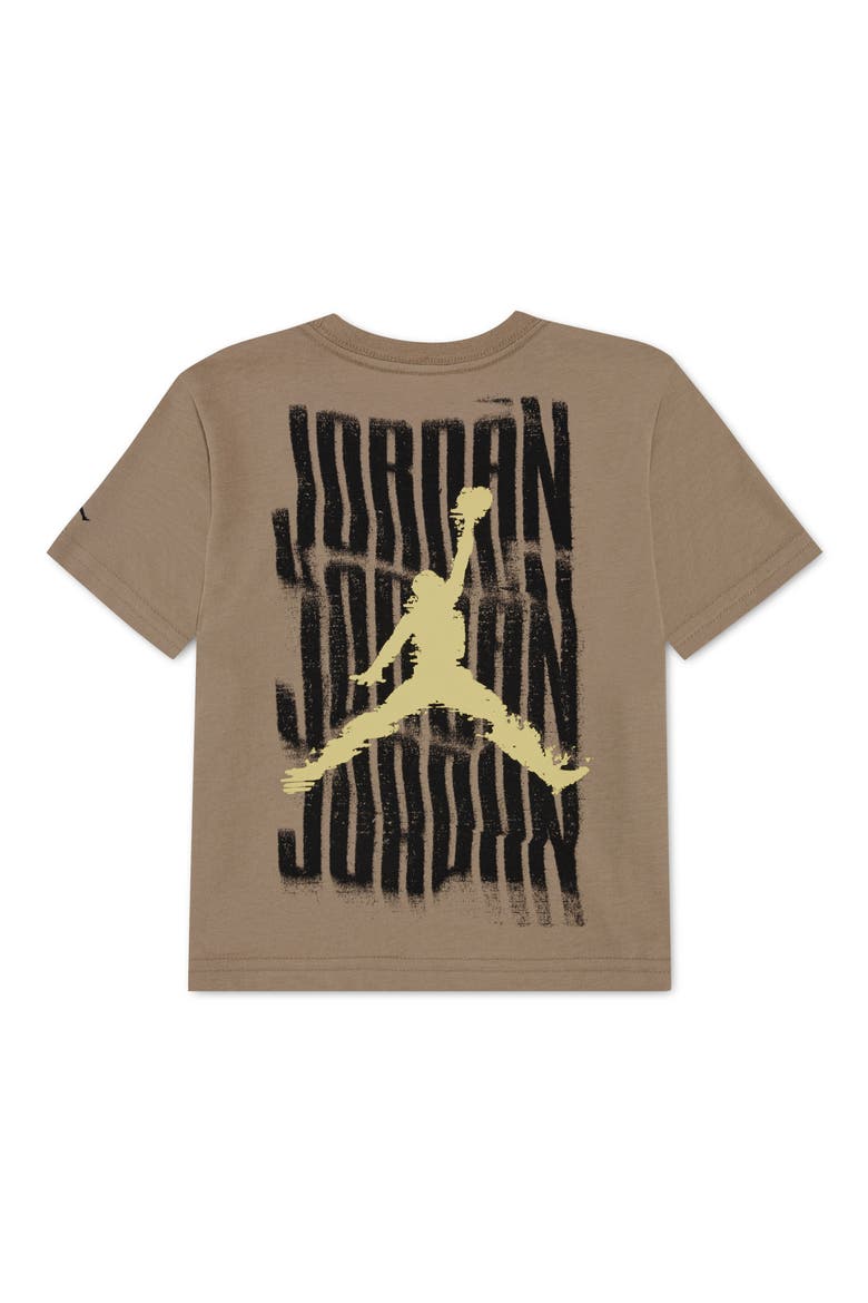 Kids' Short Sleeve Graphic T-Shirt, Alternate, color, KHAKI