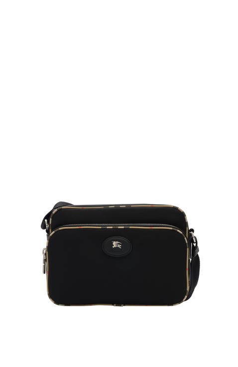Check Trim Crossbody Bag