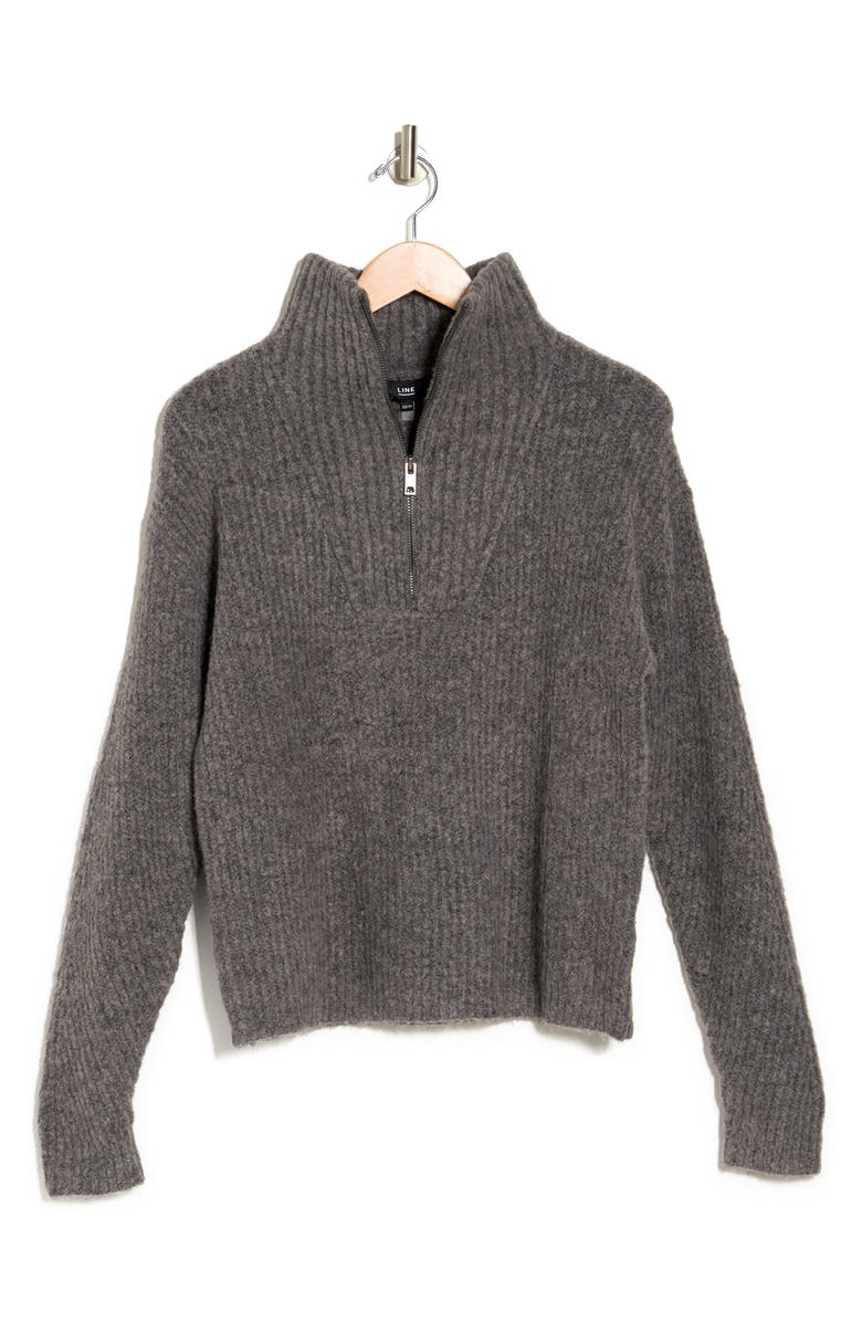 Line Label Abigail Woven Sweater, Alternate, color,