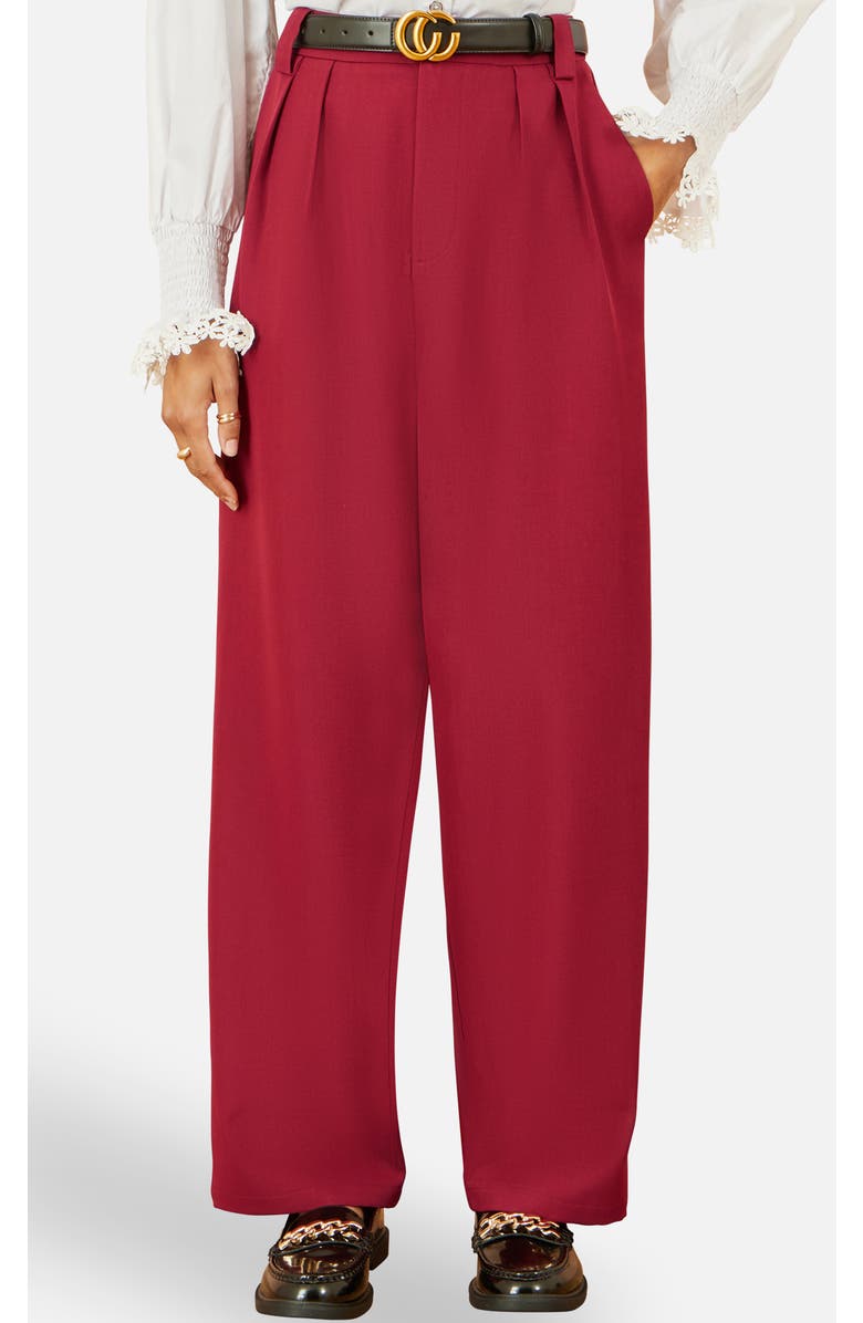 Yumi Wide Leg Trousers, Alternate, color, 