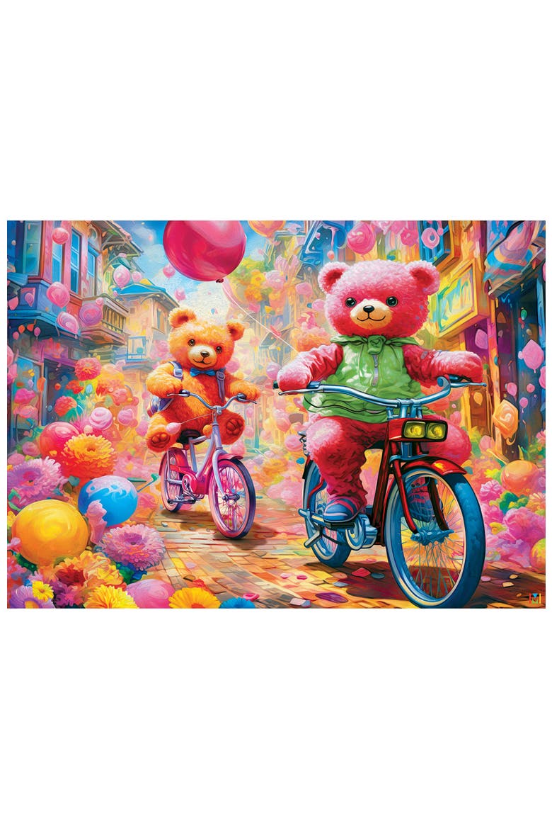 Teddy Bear Wonderland 1000 Piece Puzzle, Alternate, color, Multicolor