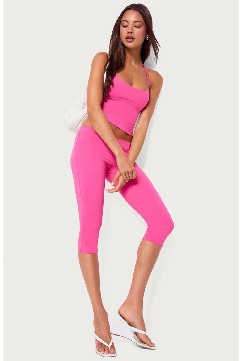 Dafni Scoop Neck Racerback Tank, Alternate, color, PINK
