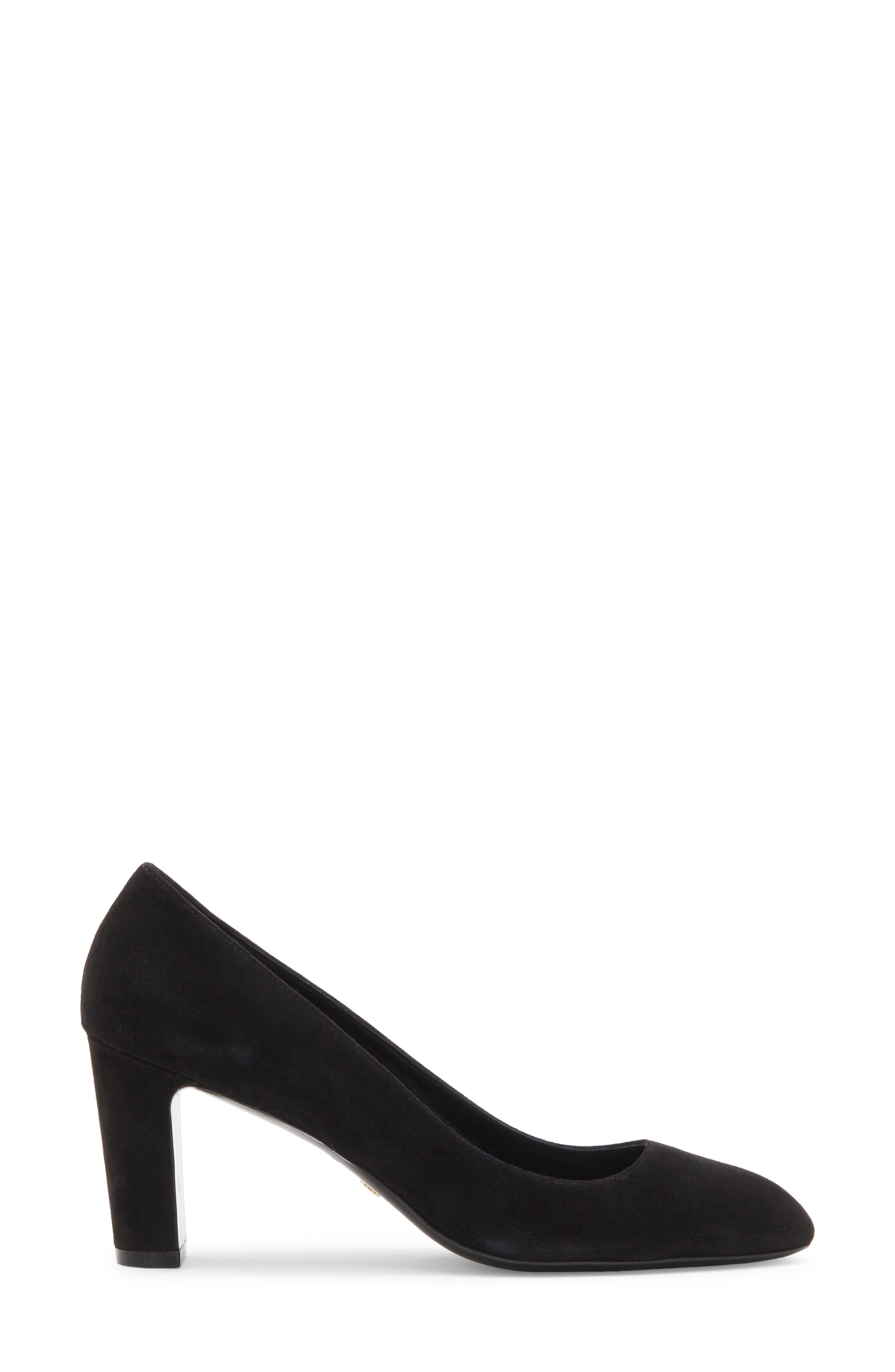Stuart Weitzman Vida Pump, Alternate, color, Black