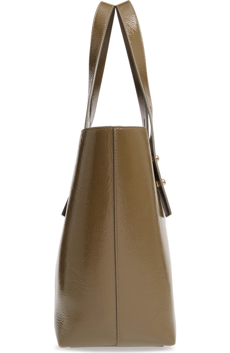 FRAME Medium Les Second Calfskin Leather Tote, Alternate, color,