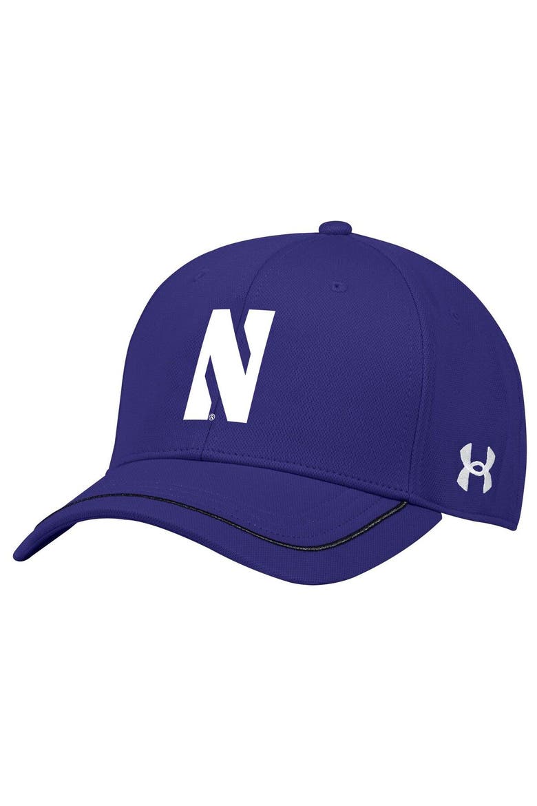 Men's Under Armour Purple Northwestern Wildcats Iso-Chill Blitzing Accent Flex Hat, Main, color, Purple