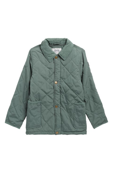 Kids' Quilted Barn Coat