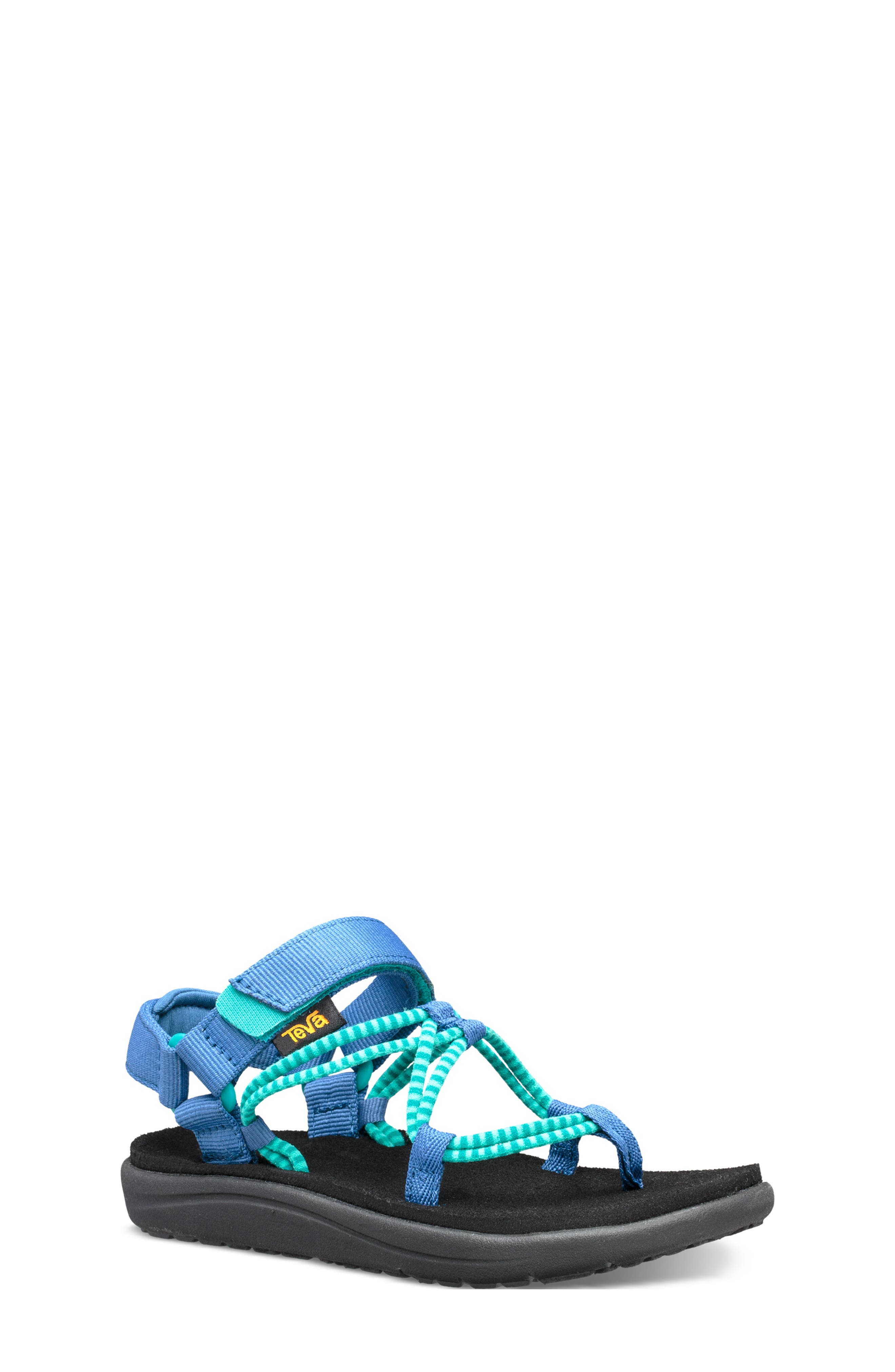 Voya Infinity Sport Sandal, Main, color, WATERFALL/ DARK BLUE