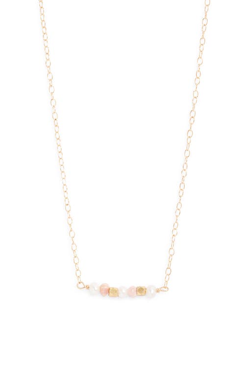 Kiara by Ki-Ele Emilia Bar Necklace in Gold  product