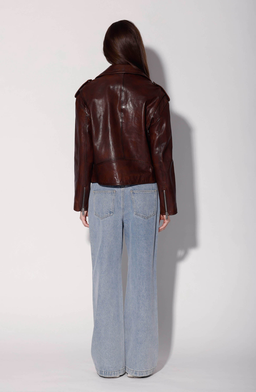 Walter Baker Jett Jacket In Animal Print