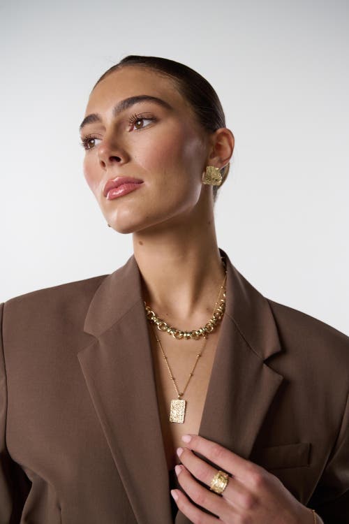 Tutti & Co Connect Necklace In Gold