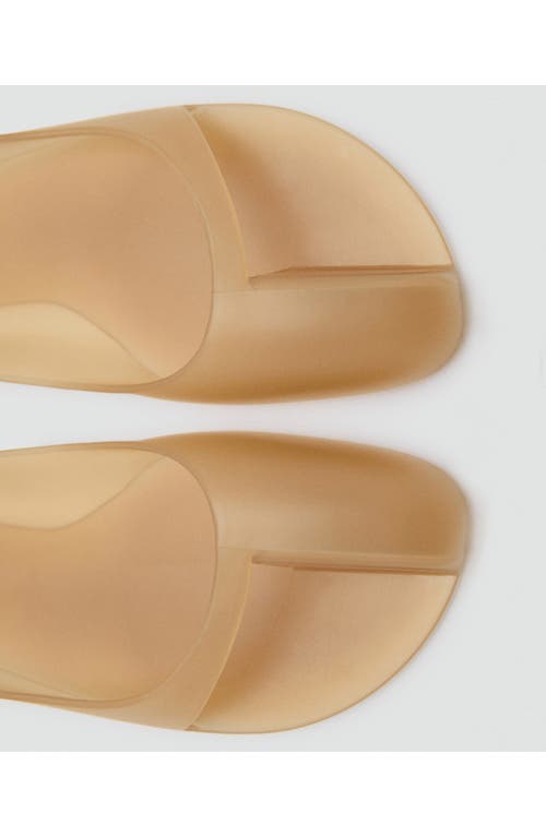 Mango X Supriya Lele Slingback Jelly Sandal In Neutral