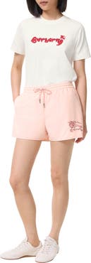Burberry Heart Knight Stretch Nylon Shorts
