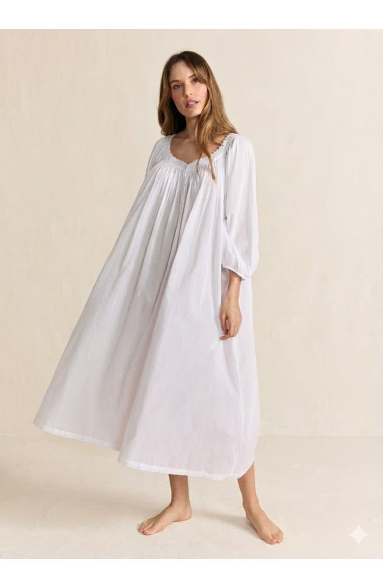 If Only If Isabel Nightdress, Main, color, White