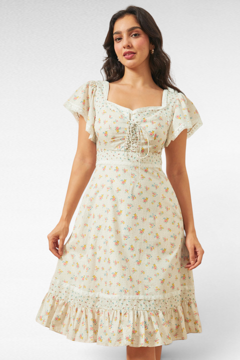 Gabriella Cottagecore Babydoll Dress, ModCloth x Gunne Sax