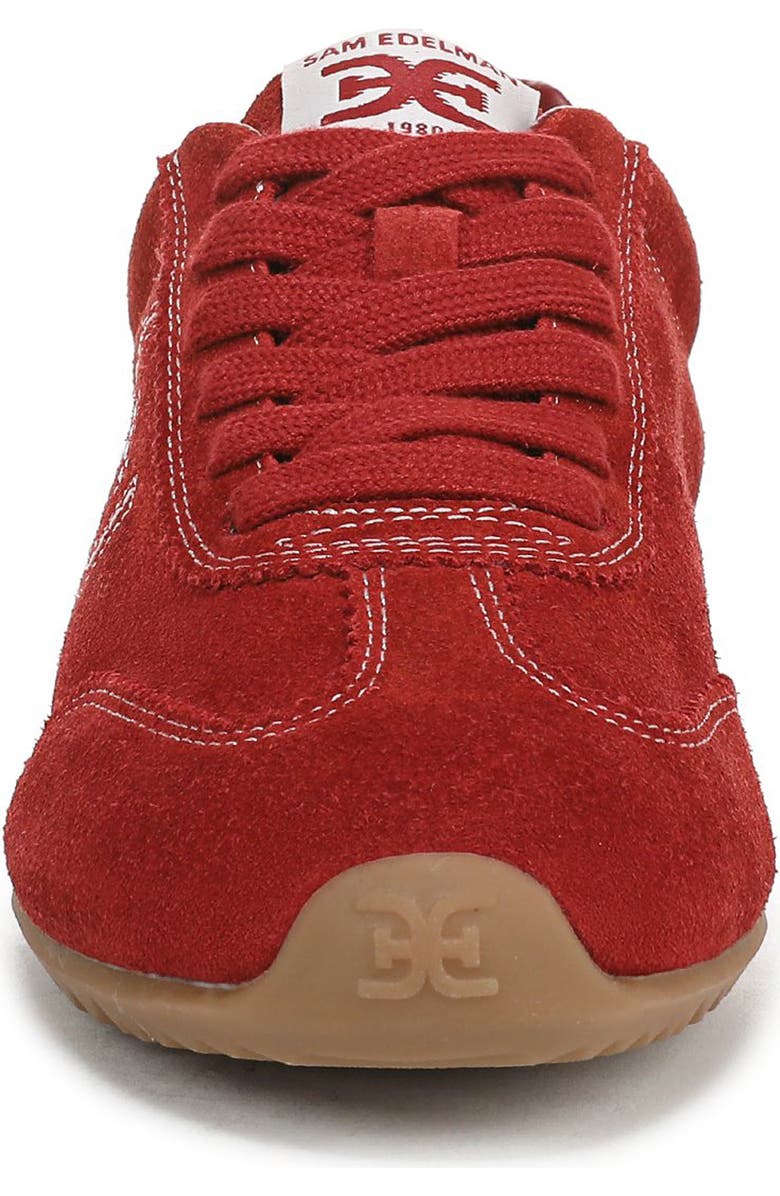 Sam Edelman Isella Sneaker, Alternate, color, Deep Scarlet
