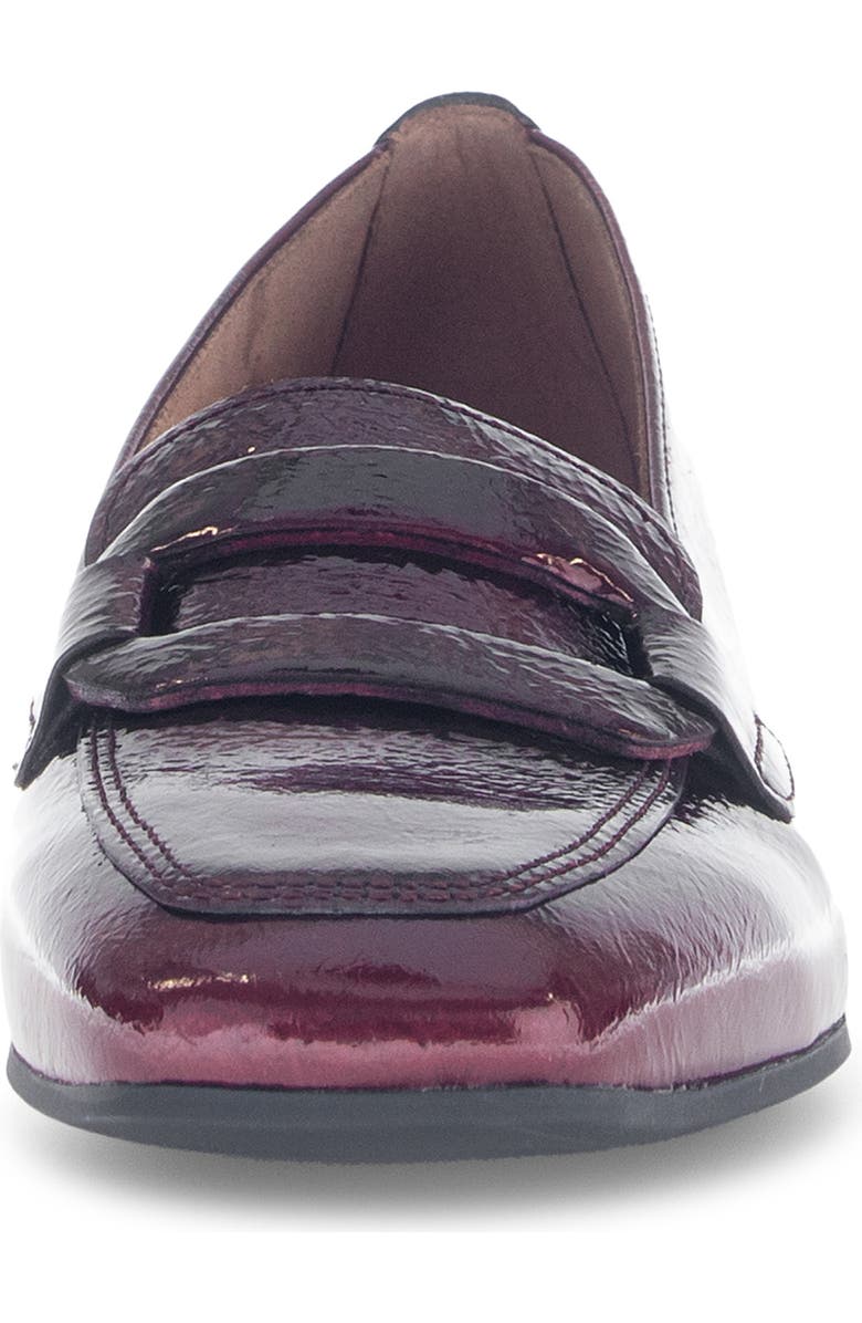 Gabor Buckle Loafer, Alternate, color, Bordo