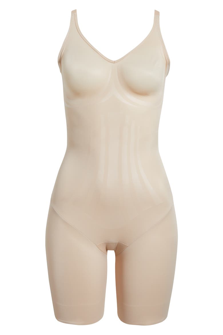Modern Miracle Shaping Bodysuit, Alternate, color, WARM BEIGE