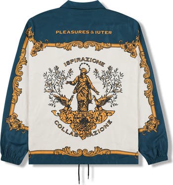 Lorenzo Satin Coach's Jacket