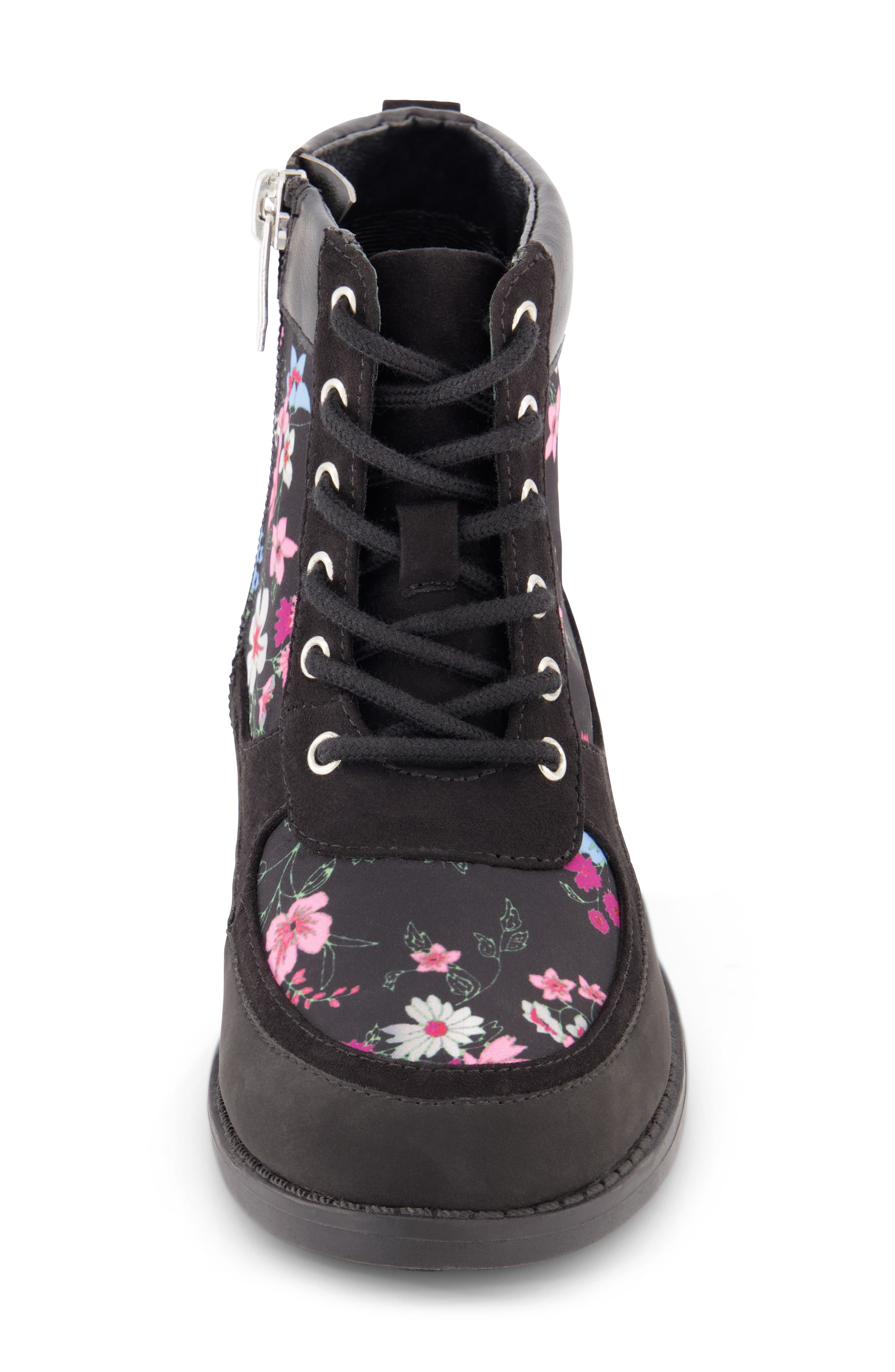 Jessica Simpson Daria Sneaker Boot, Alternate, color, Black
