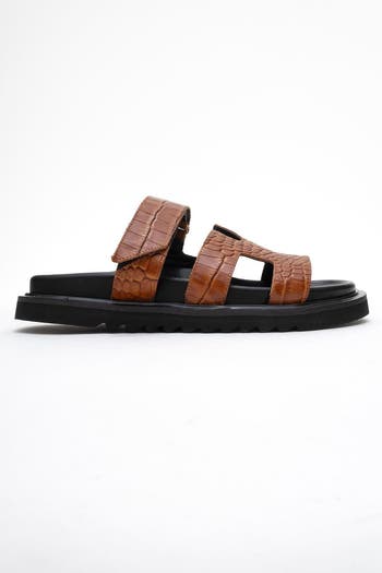 Loana Leather Slide Sandal