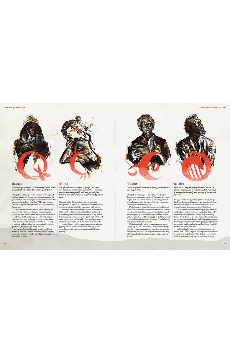 Renegade Game Studios Werewolf The Apocalypse 5Th Edition Core Rulebook Hardcover Rpg Book, Alternate, color, Multicolored