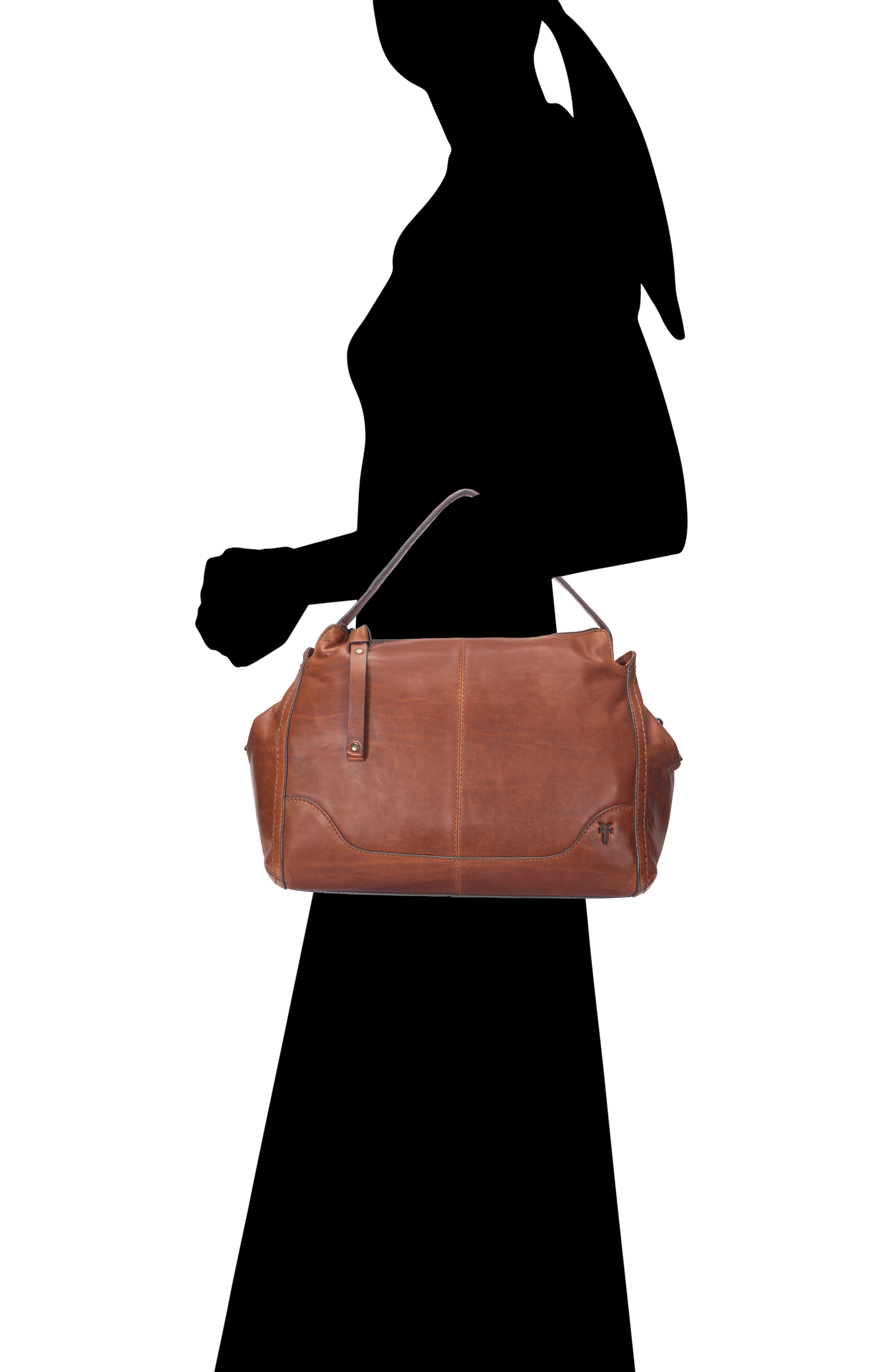 Frye Melissa Shoulder Bag, Alternate, color, Cognac