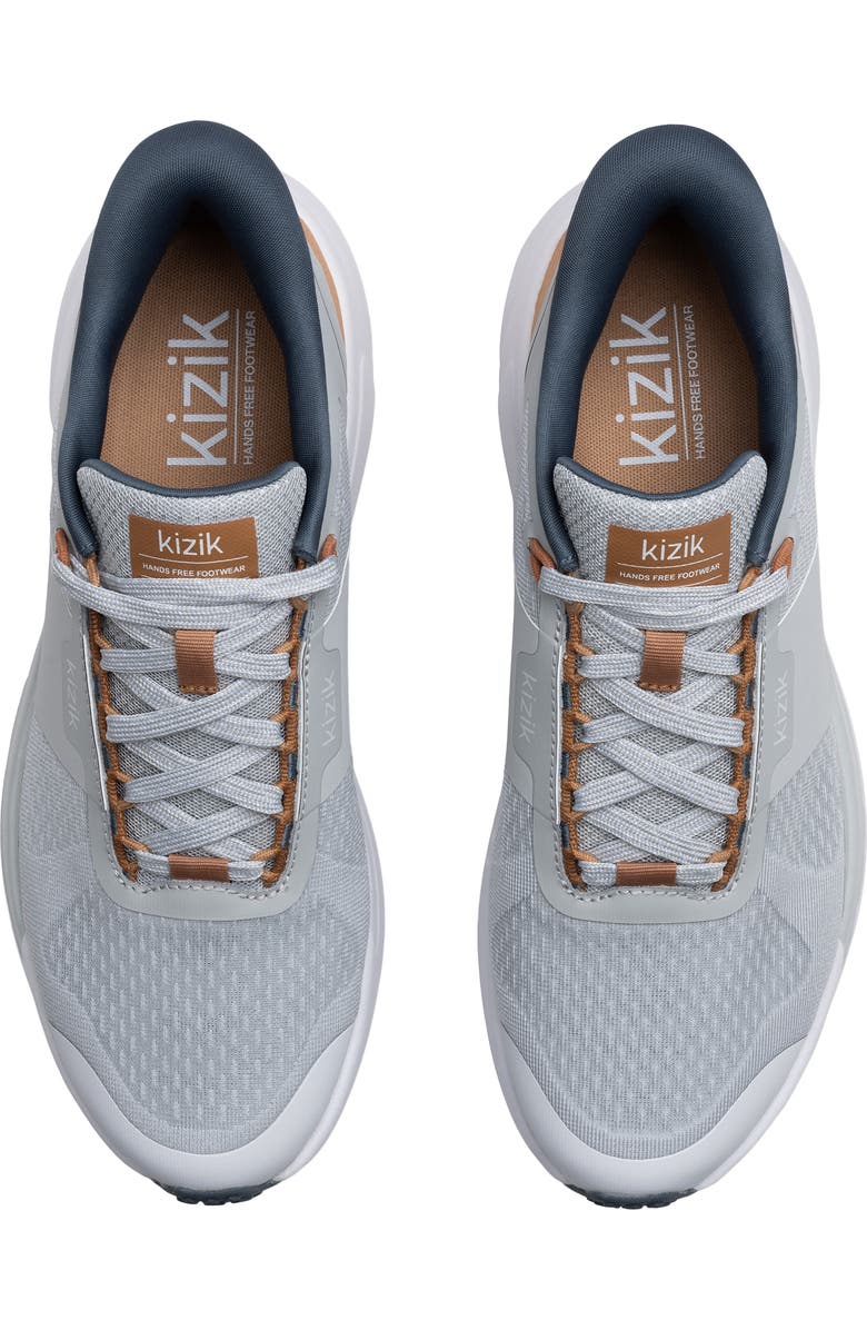 Kizik Freedom Run Hands Free Sneaker, Alternate, color, Harbor Mist/ Hazel