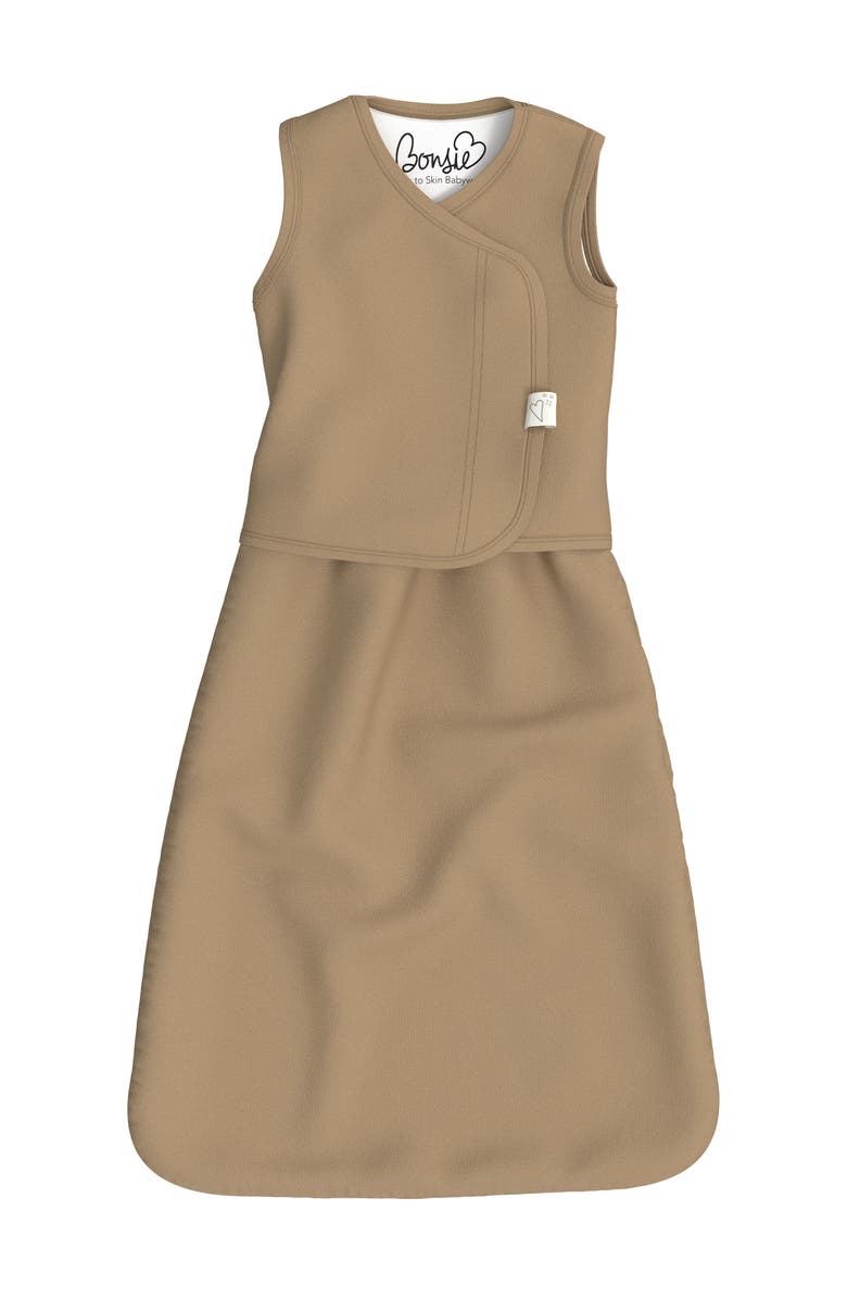 Bonsie Baby Skin to Skin Girl or Boy, Cuddle Sack, Main, color, Mocha