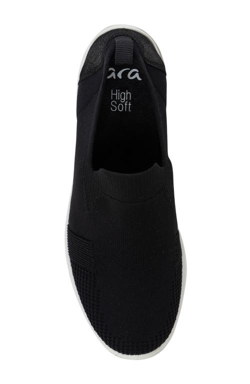 Ara Leena Sneaker In Black