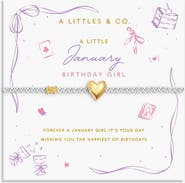A Littles & Co. Birth Month A Little Bracelet