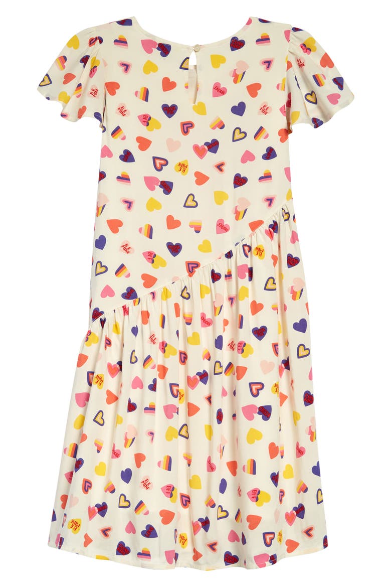 Dreamy Dress, Alternate, color, IVORY EGRET CANDY HEARTS