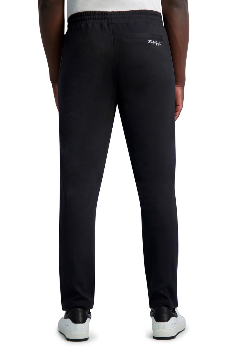 KARL LAGERFELD PARIS Colorblock Track Pants, Alternate, color,