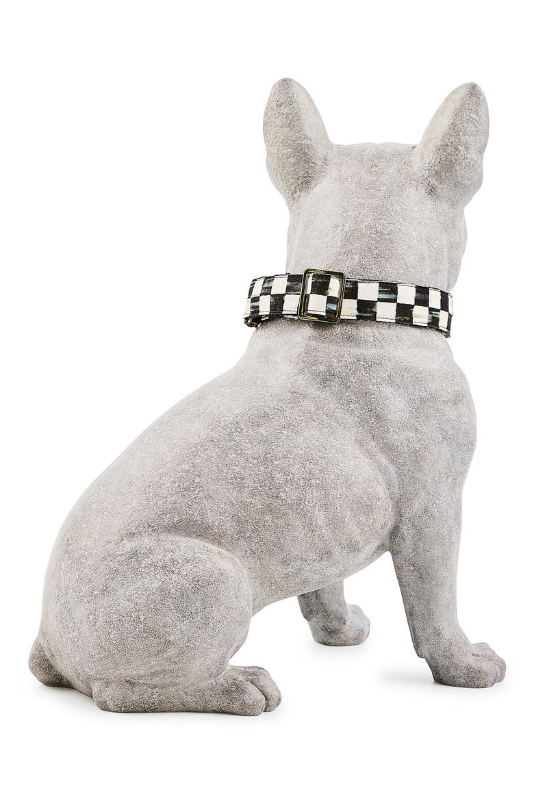 Courtly Check French Bulldog Figurine, Alternate, color, COURTLY