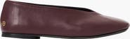ANINE BING Ana Smooth Leather Flat