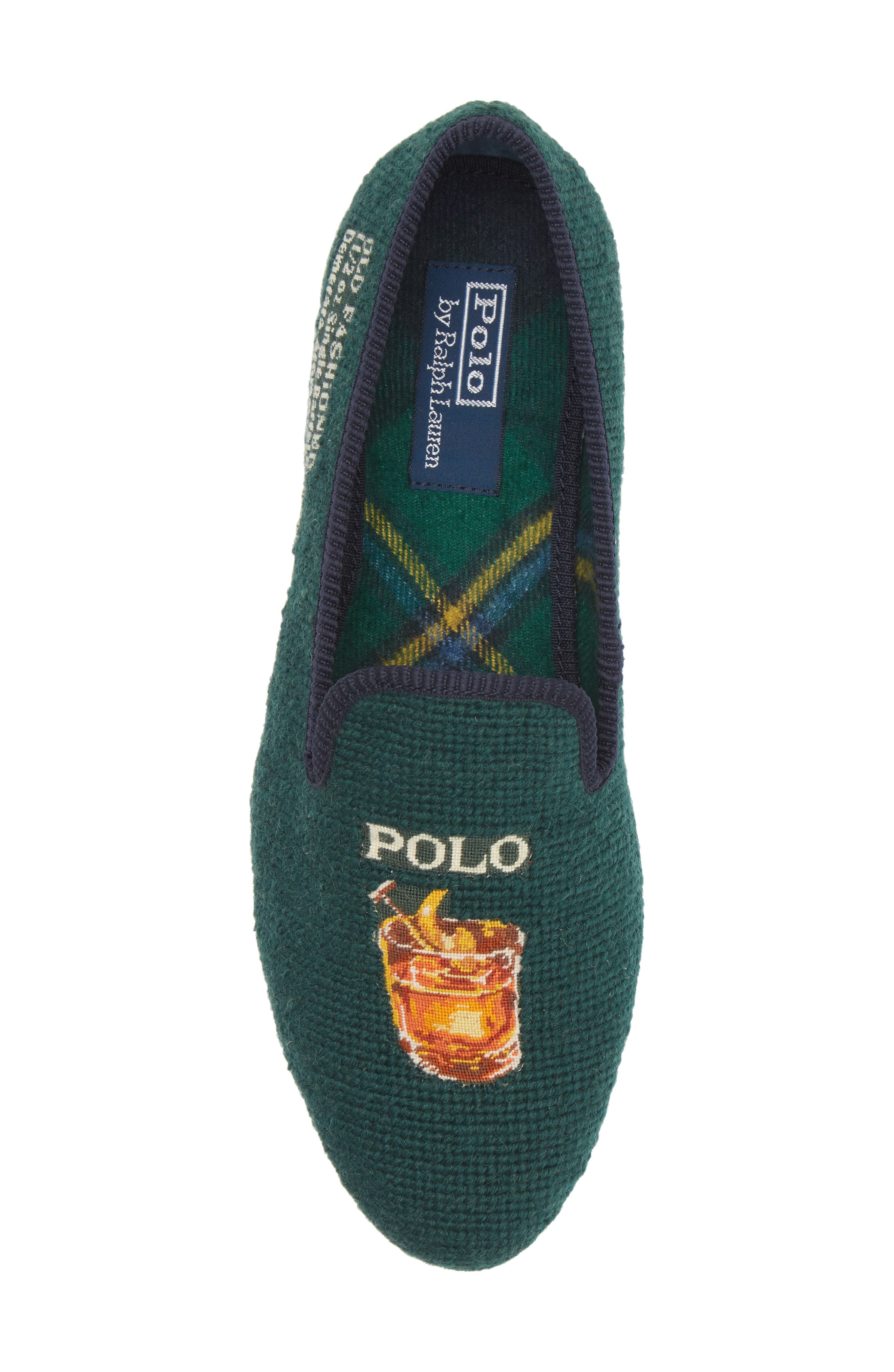 Polo Ralph Lauren Paxton Old Fashioned Needlepoint Slipper  display picture 1