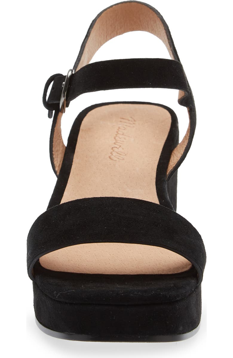 Madewell The Lina Platform Sandal, Alternate, color,