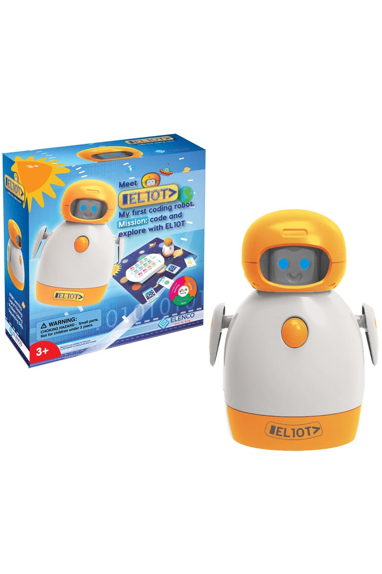 El10t My First Coding Toy Robot, Alternate, color, Multicolored