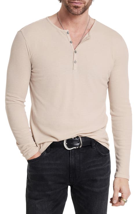 Carver Long Sleeve Lyocell & Wool Henley