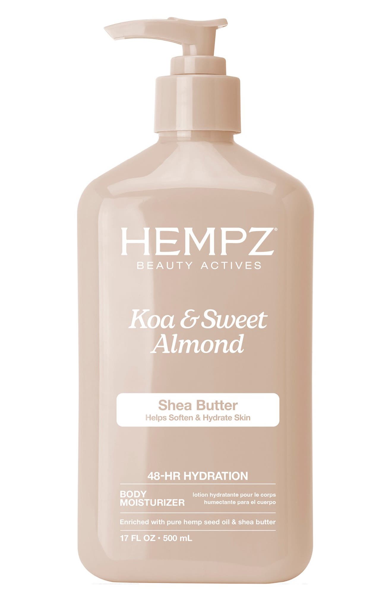 Smoothing Koa and Sweet Almond Herbal Body Moisturizer - 17 fl. oz.