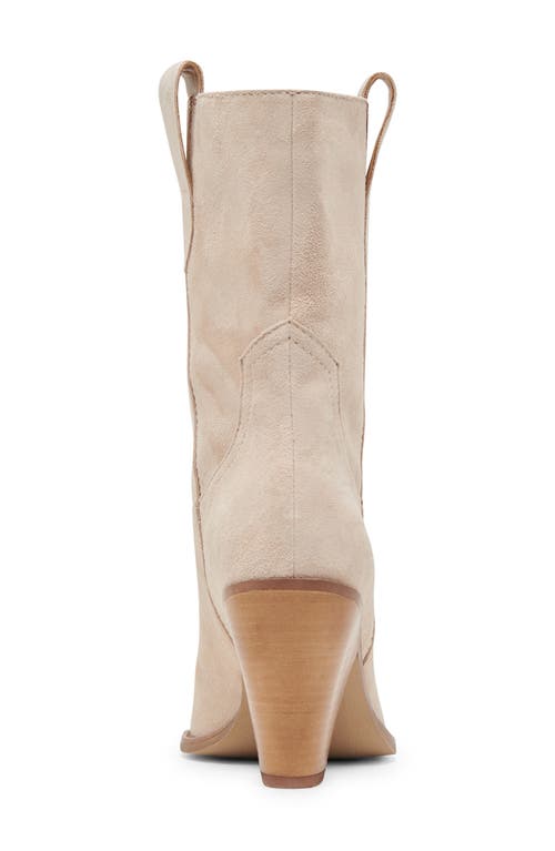 Dolce Vita Jessey Western Boot In Dune Suede