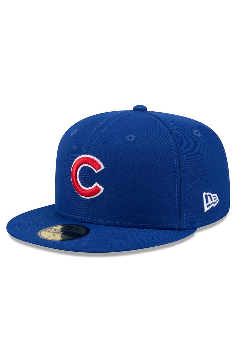 New Era Men's New Era  Royal Chicago Cubs 2025 Jackie Robinson Day 59FIFTY Fitted Hat, Alternate, color, Royal