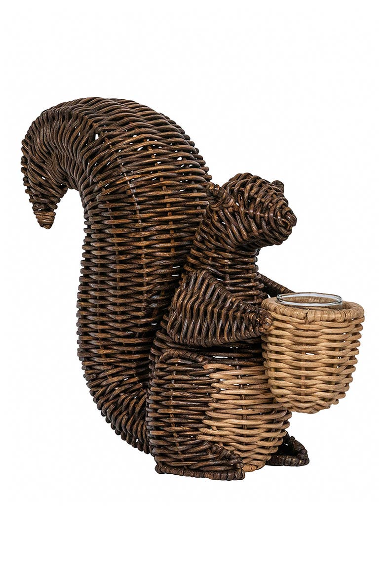 Devon Will Squirrel Vase, Main, color, BROWN