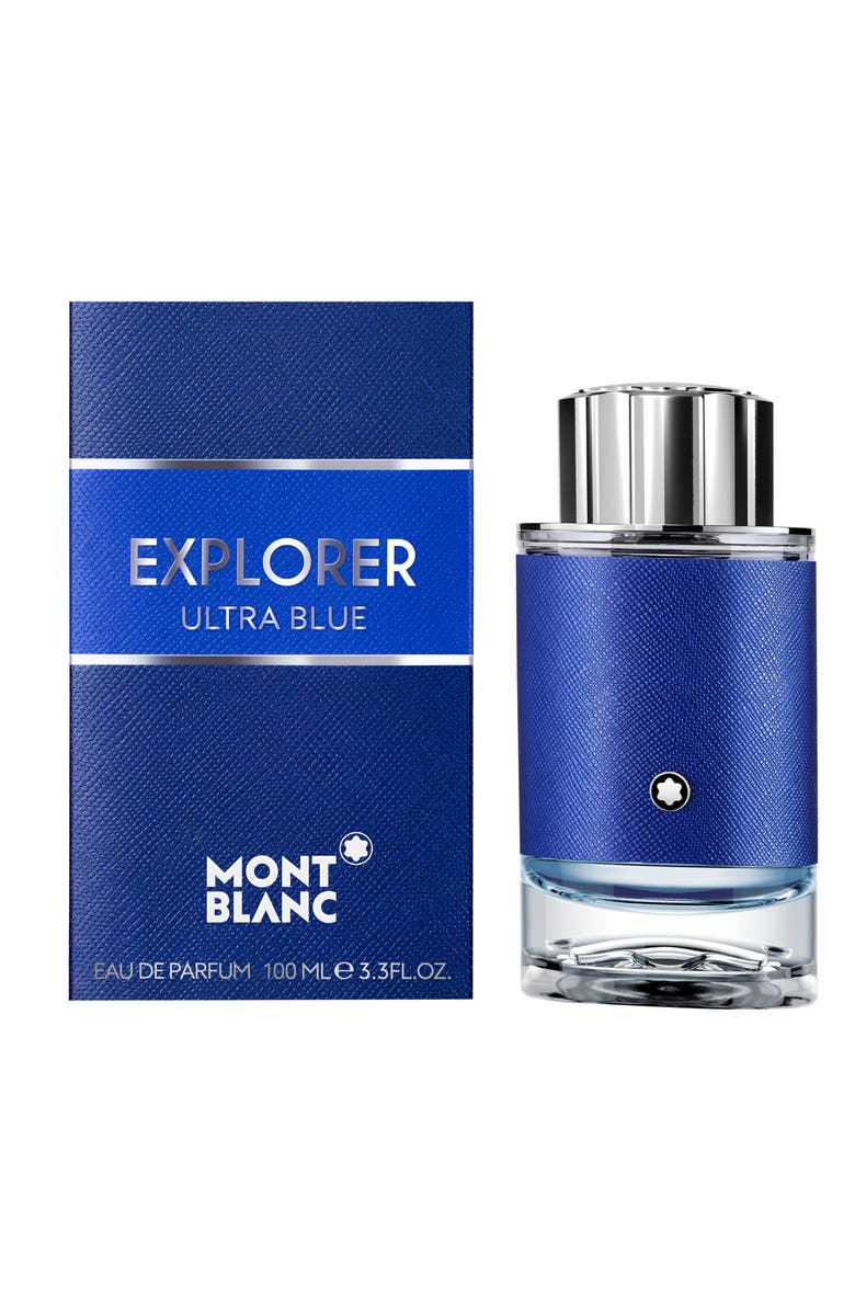 Montblanc Explorer Ultra Blue Eau de Parfum, Alternate, color, 